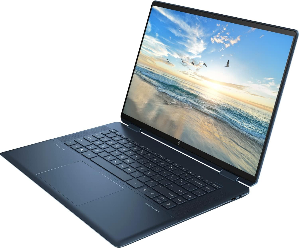 HP Spectre x360 2-in-1 Laptop, 16" 3K+ (3072 x 1920) Touchscreen, 12th Gen Intel Core i7-12700H 14-Core Processor, 16GB RAM, 1TB SSD, Backlit Keyboard, Windows 11[Factory Refurbished]