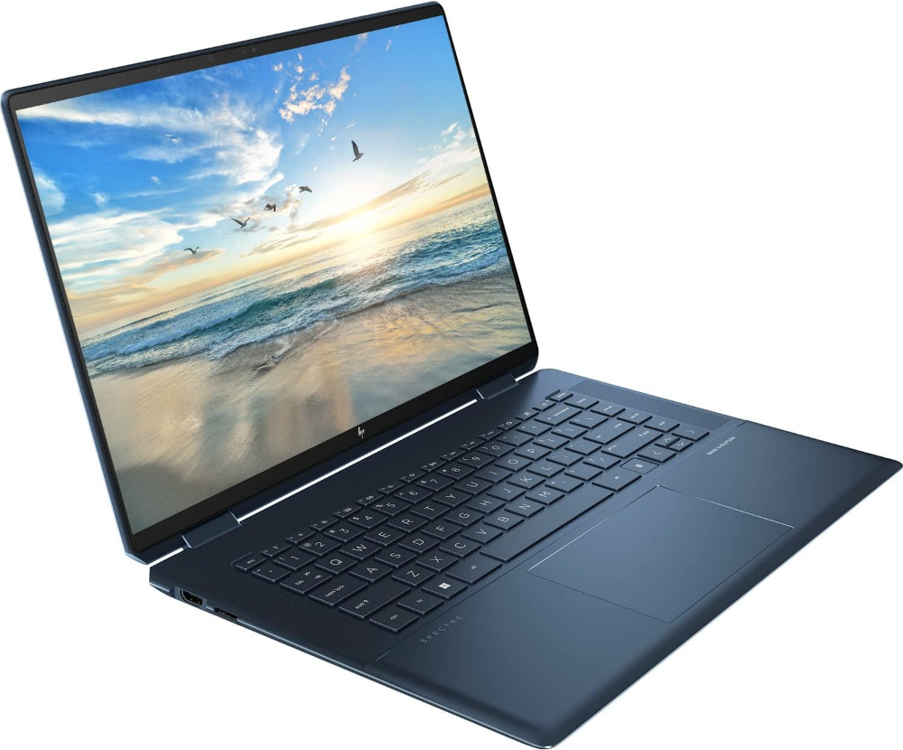 HP Spectre x360 2-in-1 Laptop, 16" 3K+ (3072 x 1920) Touchscreen, 12th Gen Intel Core i7-12700H 14-Core Processor, 16GB RAM, 1TB SSD, Backlit Keyboard, Windows 11[Factory Refurbished]