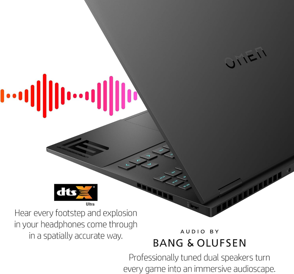 HP OMEN 16 16.1" FHD 165Hz Gaming Laptop (Intel 13th Gen Core i7-13700HX, 16GB DDR5 RAM, 1TB SSD, Geforce RTX 4060 8GB) Backlit Gaming Laptop, WiFi 6E, IST Cable, Win11