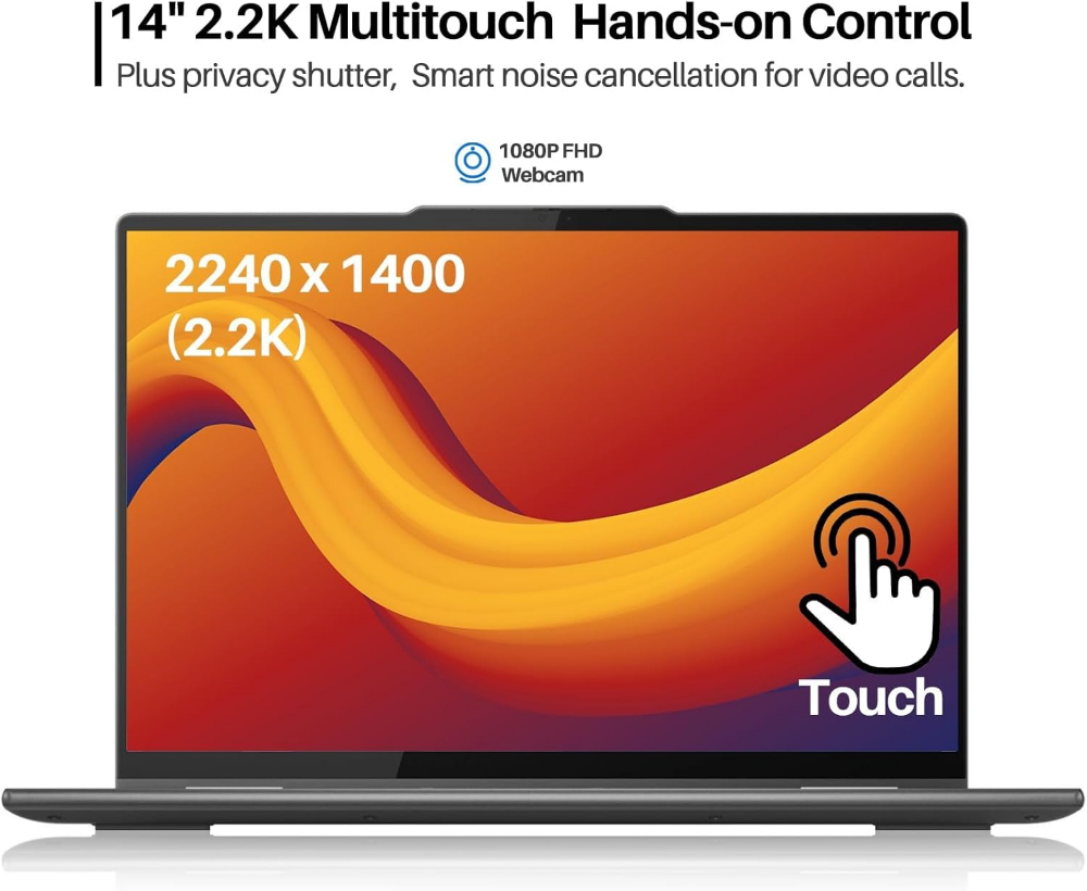 Lenovo Yoga 7 - 2-in-1 Laptop | 13th Gen Intel Core i7 | 16GB RAM | 512GB SSD