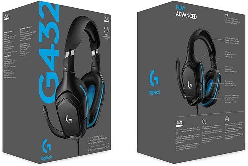 Logitech G432 Wired Gaming Headset