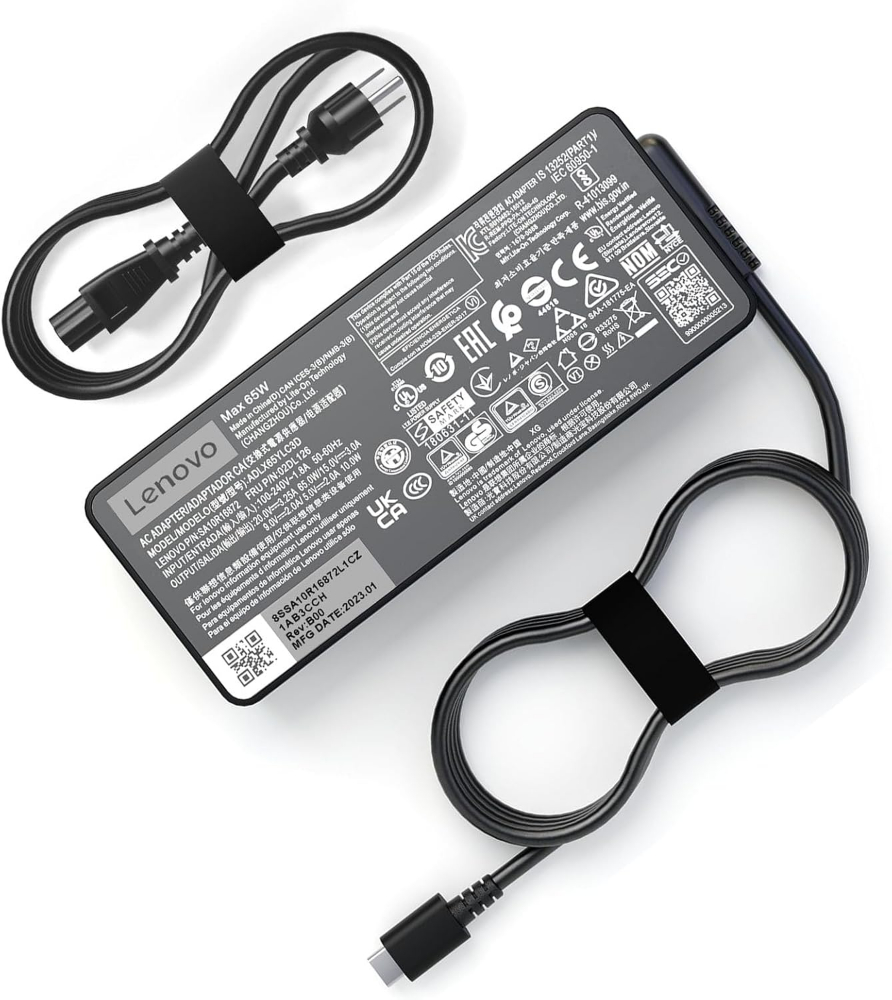 Type-C Dell, HP, Lenovo 45W & 65W Laptop Charger