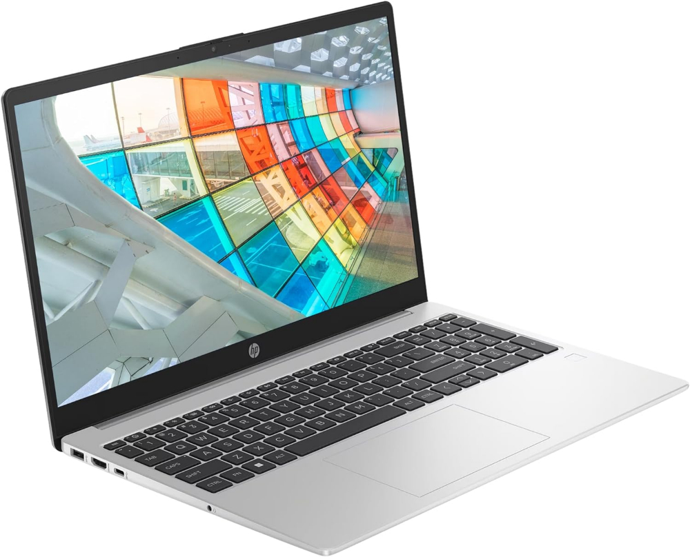 HP Notebook 250 G10 - Intel Core i7 1355U, 8GB RAM, 512GB SSD,NVIDIA GeForce MX550 2GB GDDR6 Graphics, FreeDOS, 15.6" FHD