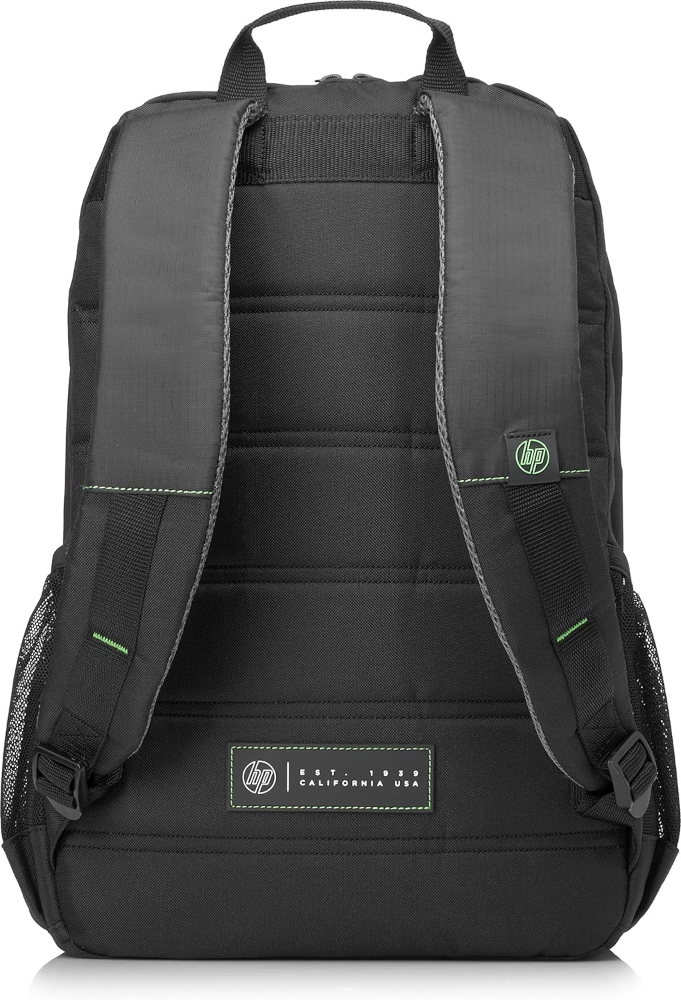 HP 15.6" Active Backpack, Black/Mint Green