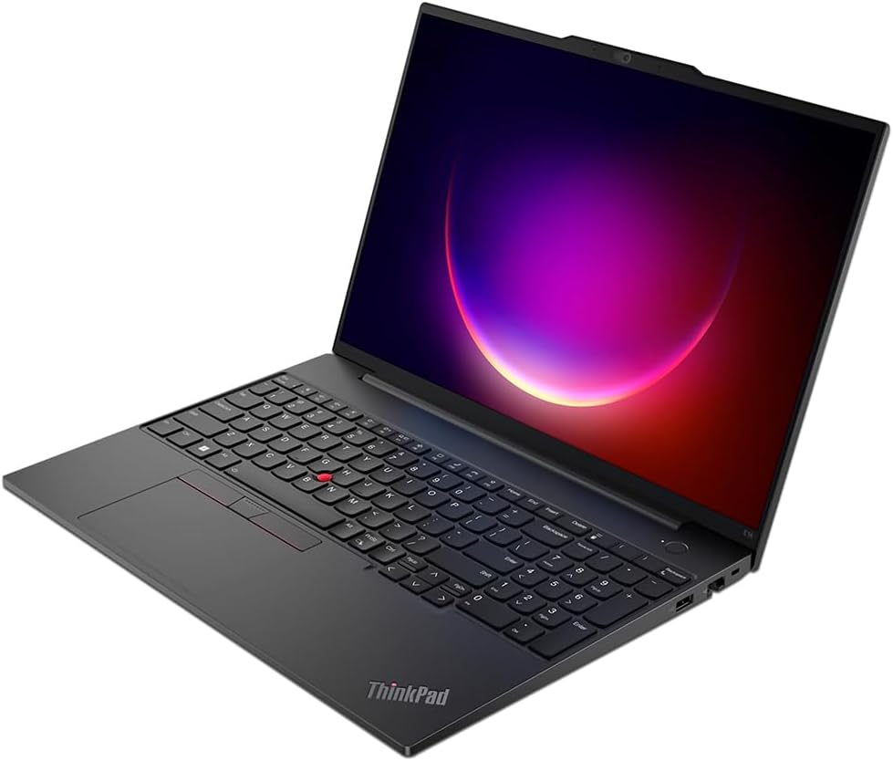 Lenovo ThinkPad E16 Laptop, Intel Core i7, 16GB RAM, 512GB SSD, 16" Display, Windows 11