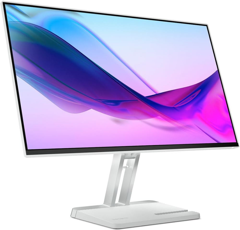 Lenovo L24i-4A | 23.8 Inch Full HD Monitor | 1920 x 1080 | 100Hz | 250 nits | 1ms Response Time | IPS Panel | HDMI | VGA | Integrated Speakers| Anti-Glare | 3.8 kg | Cloud Grey
