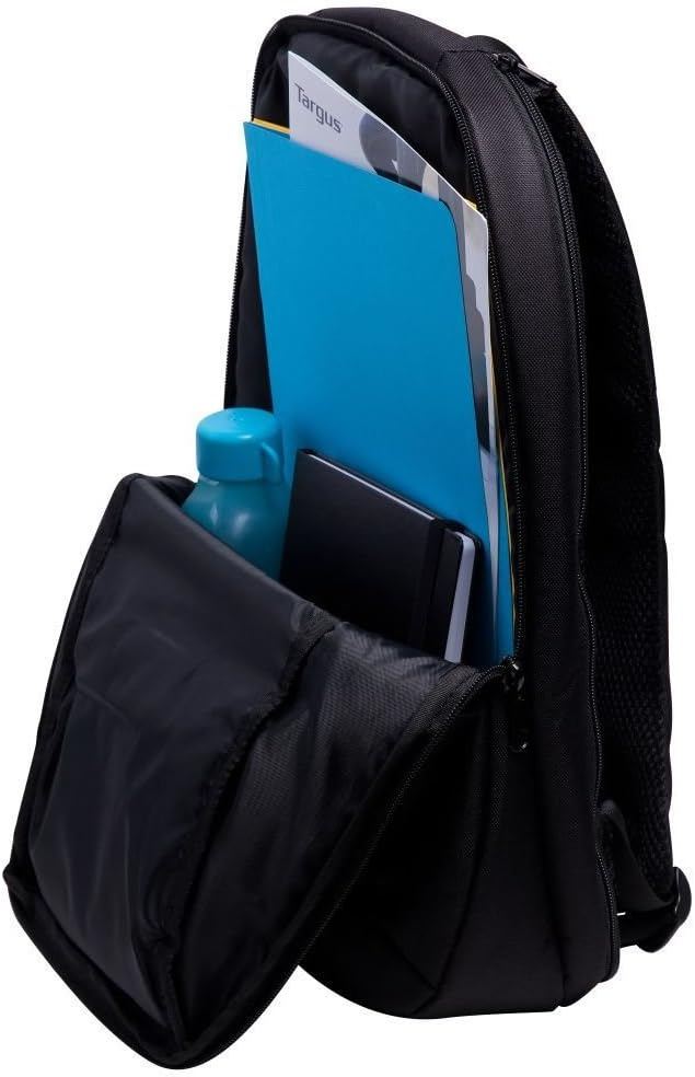 Targus Intellect 15.6" Laptop Backpack-Black/Grey