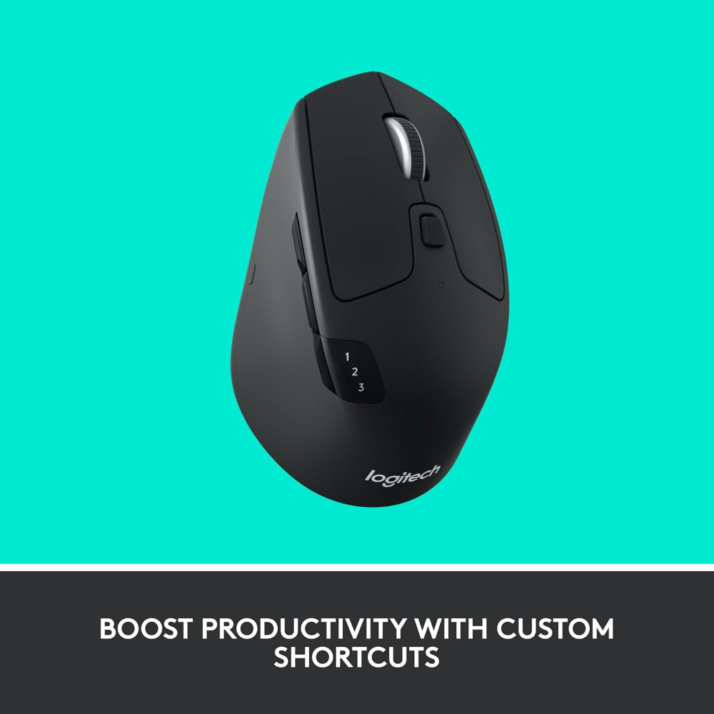 Logitech M720 Triathlon Multi-Computer Wireless Mouse