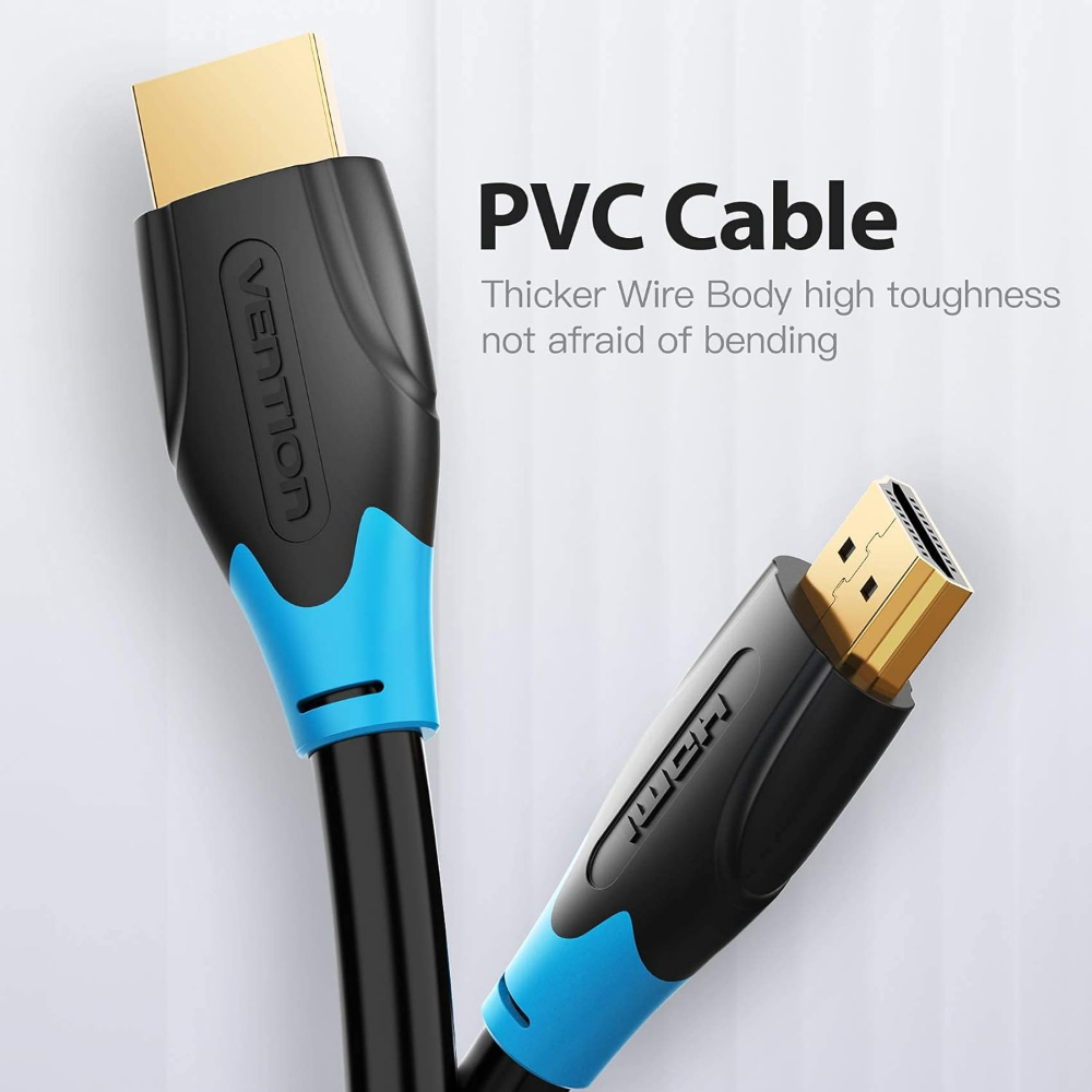 VENTION 4K HDMI Cable , 18Gbps High Speed HDMI Cord 2.0, Support 4K 60Hz Ultra HD 1080P 3D ARC Compatible for Monitor UHD TV PC PS5 PS4