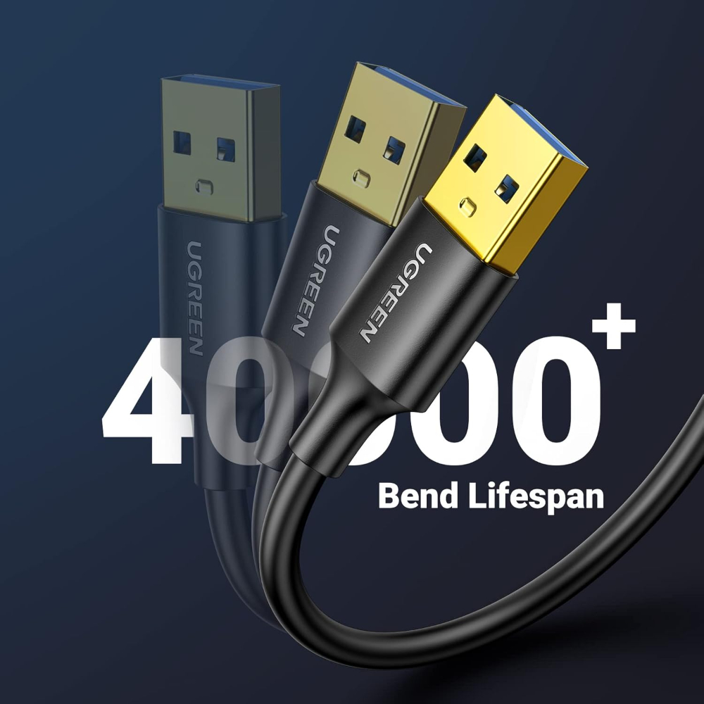 UGREEN USB to USB Cable, Type A Male to Male Cord