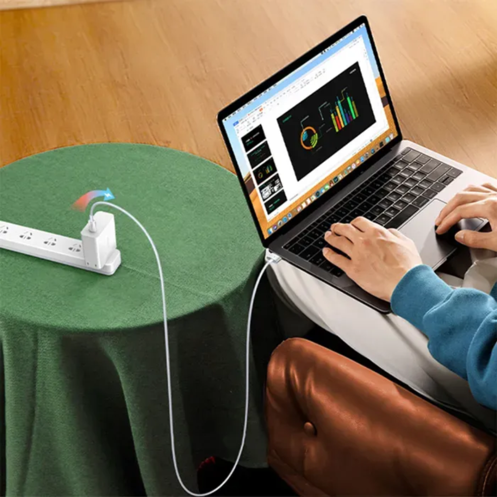 Ugreen 85W USB-C to Magsafe 2 Braided Charging Cable for MacBook Pro / Air – 2m