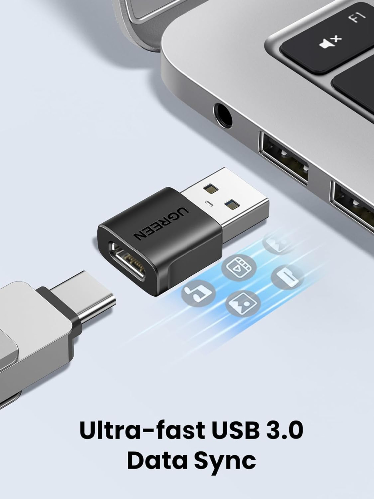 UGREEN USB to USB C Adapter,10Gbps Type C Converter