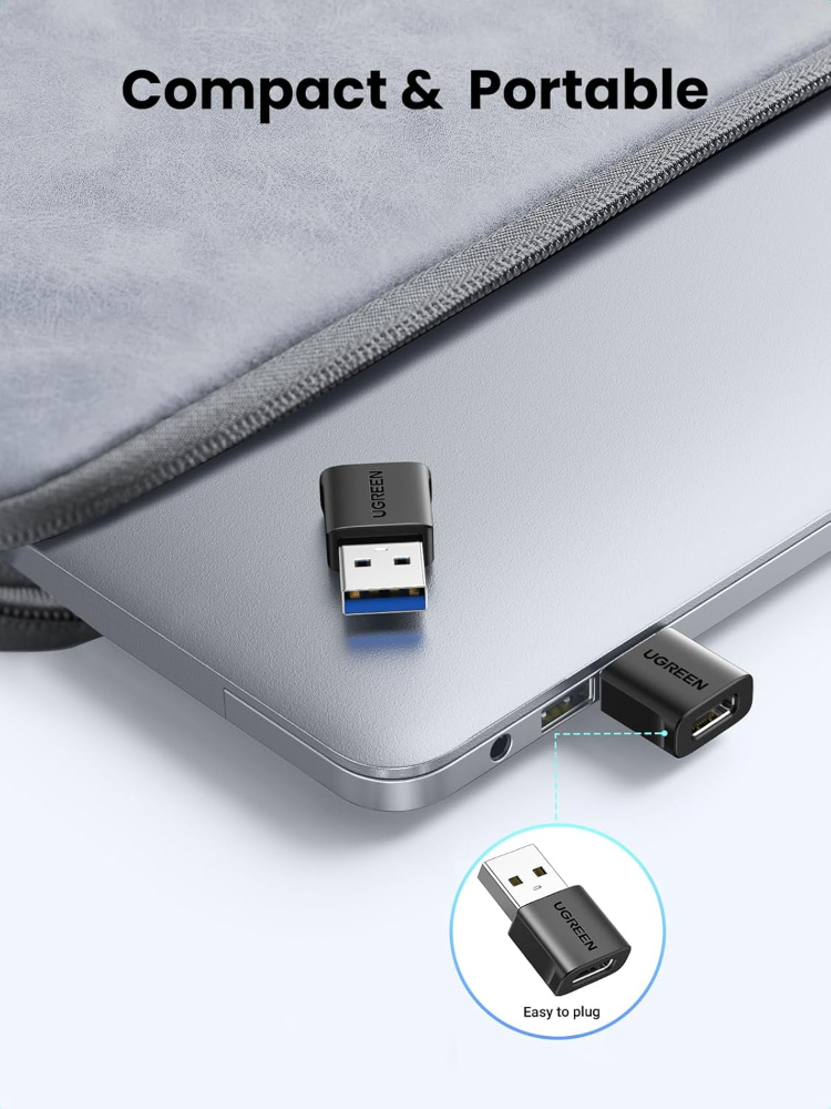 UGREEN USB to USB C Adapter,10Gbps Type C Converter