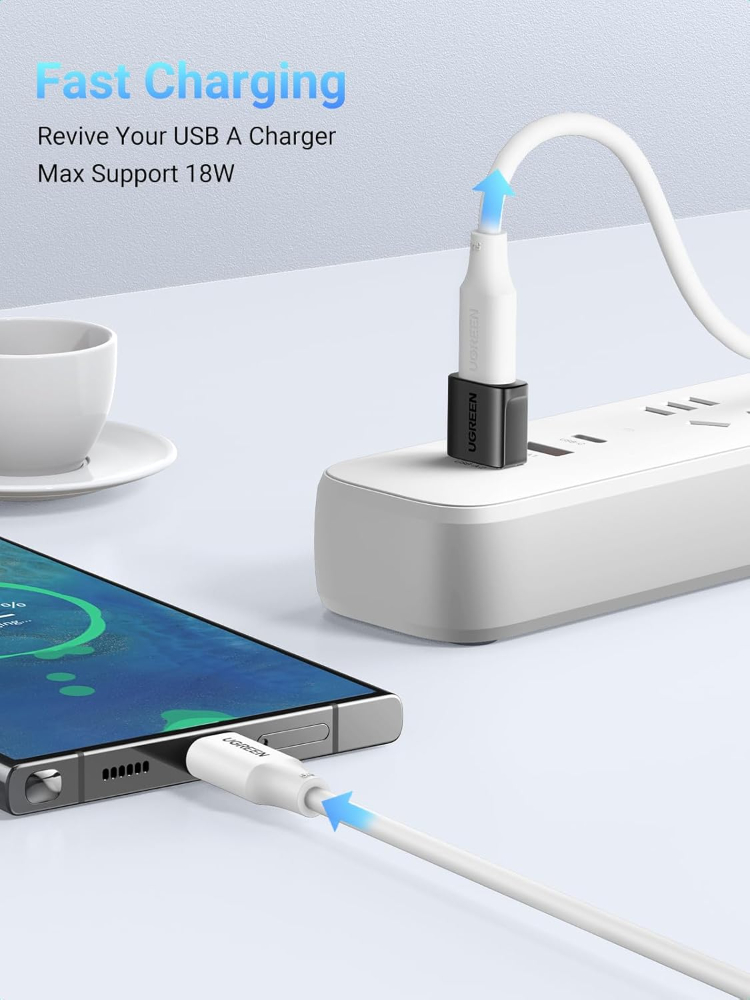 UGREEN USB to USB C Adapter,10Gbps Type C Converter
