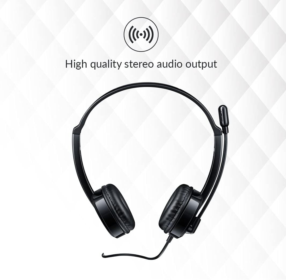 RAPOO H100 PLUS STEREO HEADSET WIRED