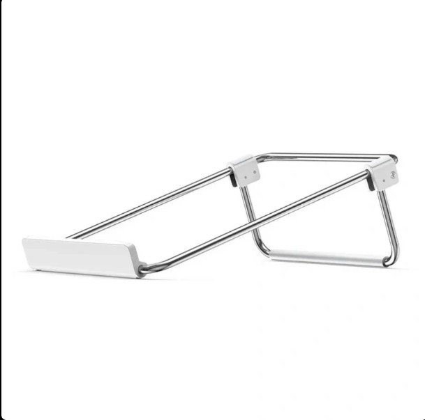 UGREEN Desktop Laptop Stand (Silver) – Ergonomic Aluminum Riser, Ventilated Cooling Holder for MacBook & Laptops up to 16 inch