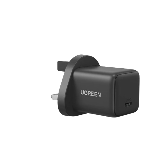 UGREEN GaN Fast Charger 30W Single USB-C Port Power Adapter | Charges iPhone,Samsung,iPad,MacBook Air and USB-C Laptops,for Home,Office and Travel