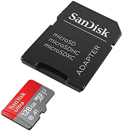 SanDisk Ultra 128GB MicroSD Class 10 Memory Card – Up to 100MB/s, A1, microSDXC (No Adapter) for Phones & Tablets (SDSQUNR-128G-GN6MN)