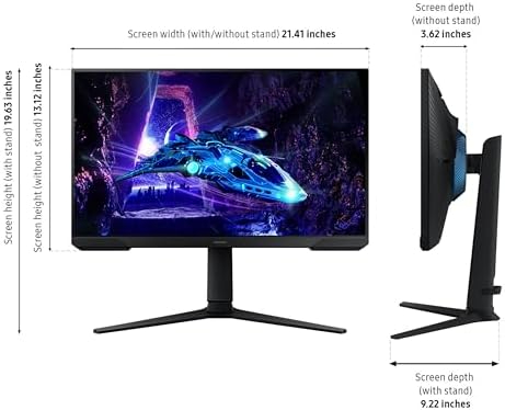 SAMSUNG 27" Odyssey G3 Series FHD Gaming Monitor