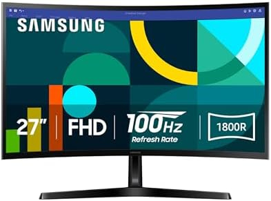 Samsung LS27C390EAUXXU 27" Curved FullHD 1080p Monitor