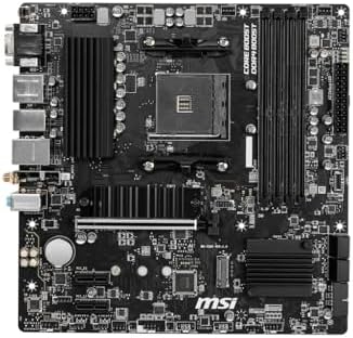 MSI B550M PRO-VDH WIFI Motherboard – AMD B550 Micro-ATX AM4, DDR4 up to 128GB, M.2 NVMe, WiFi and Bluetooth, for Ryzen 3000 4000G 5000
