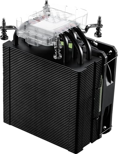 MSI MAG COREFROZR AA13 Tower Air CPU Cooler (Black) – 120mm ARGB PWM Fan, 4 Heat Pipes, 240W TDP, Mystic Light, Intel LGA 1700/1851 & AMD AM4/AM5