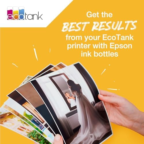 Epson 108 Magenta Ink Bottle 70ml – Genuine Refill for EcoTank L8050, L8100, L18050 (C13T09C34A)