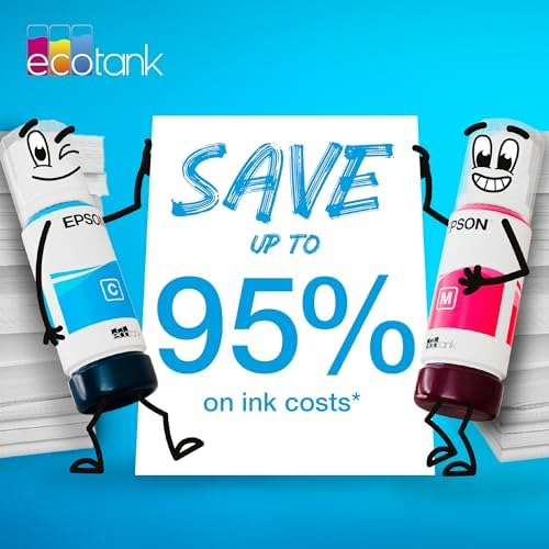 Epson 108 Cyan Ink Bottle 70ml – Genuine Refill for EcoTank L8050, L8100, L18050 (C13T09C24A)