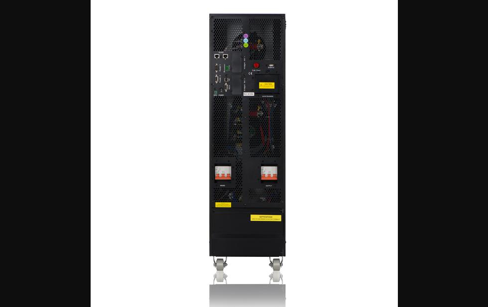 EVI 10000VA / 9000W Tower Online 3-Phase UPS – Double Conversion with DSP Control, N+X Redundancy, 7" Touch LCD & SNMP-Ready for Data Centres & Industry (EP-UPS10000Y33OT)