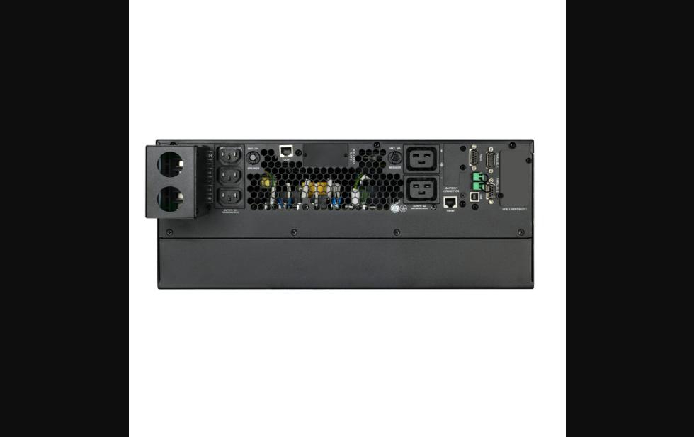 EVI 10000VA / 10000W Rack Mount Online UPS – Single Phase Double Conversion UPS with PFC, Touch Screen, External Battery Connector & SNMP Slot for Data Centres (EP-UPS10000P11OR)