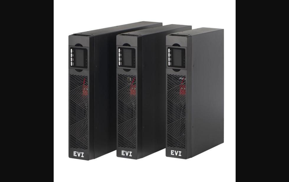 EVI 3000VA / 2700W Rack Mount Online UPS – Single Phase Double Conversion UPS with PFC, LCD, 8 IEC C13 Outlets & SNMP-Ready for Servers & Network Racks (EP-UPS3000UC13OR)