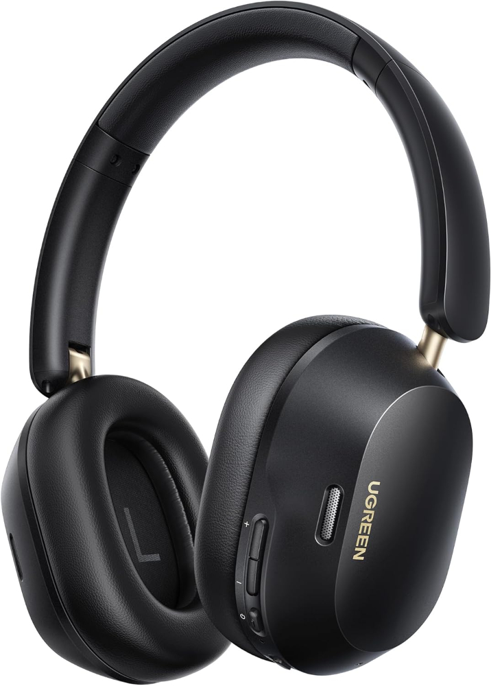UGREEN HiTune Max5c Wireless Over Ear Headphones, Hybrid ANC, 75H Playtimes | Hi-Res LDAC, Spatial Audio, Bluetooth 5.4, EQ Modes, Customize via App,