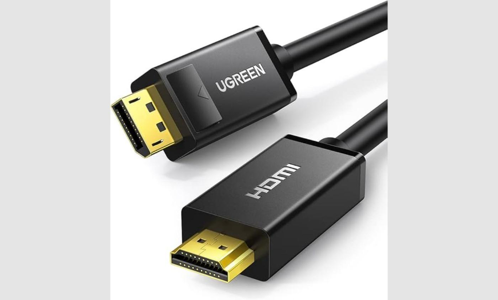 UGREEN DP Male to HDMI Male Cable 2m (Black)
