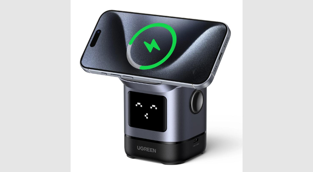 UGREEN W709 Uno 2-in-1 Magnetic Wireless Charger 15W