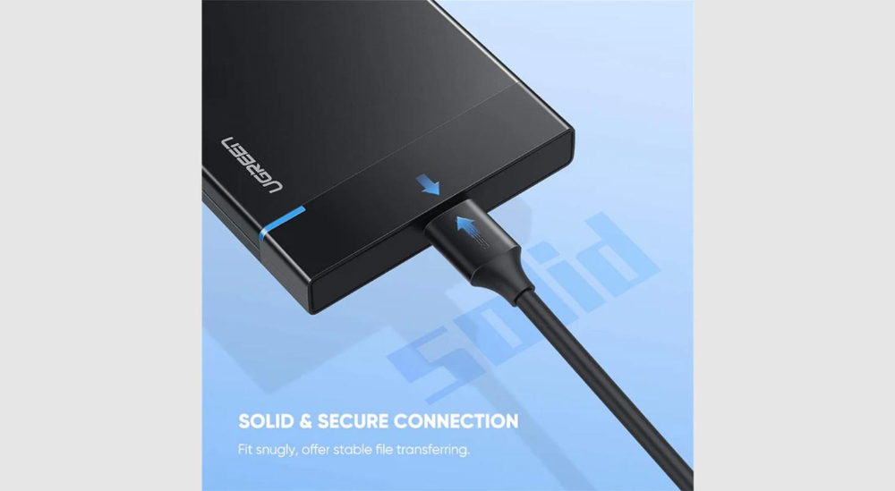 UGREEN USB-C to Micro B Cable M/M 1m (Black)