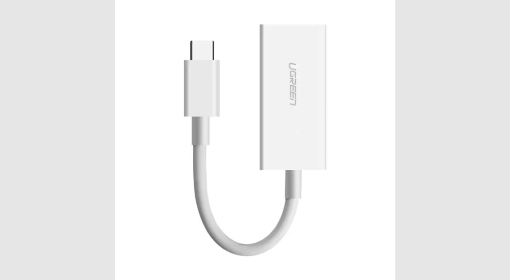 UGREEN USB-C to DisplayPort Adapter (White)