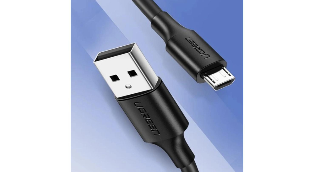 UGREEN USB-A to Micro USB Cable 2A Max Black 1m