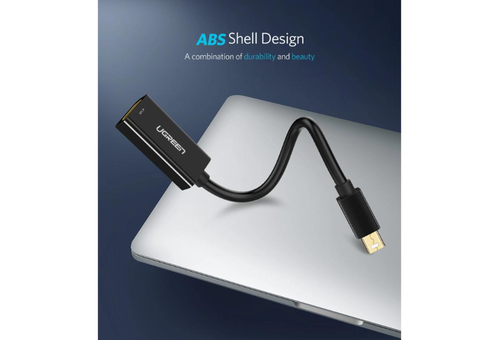 UGREEN Mini DP to HDMI Converter 4K (Black)