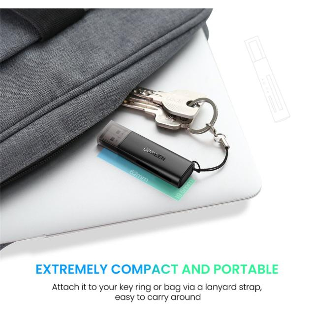 UGREEN USB 3.0 Multifunctional Card Reader-TF & SD card reader.