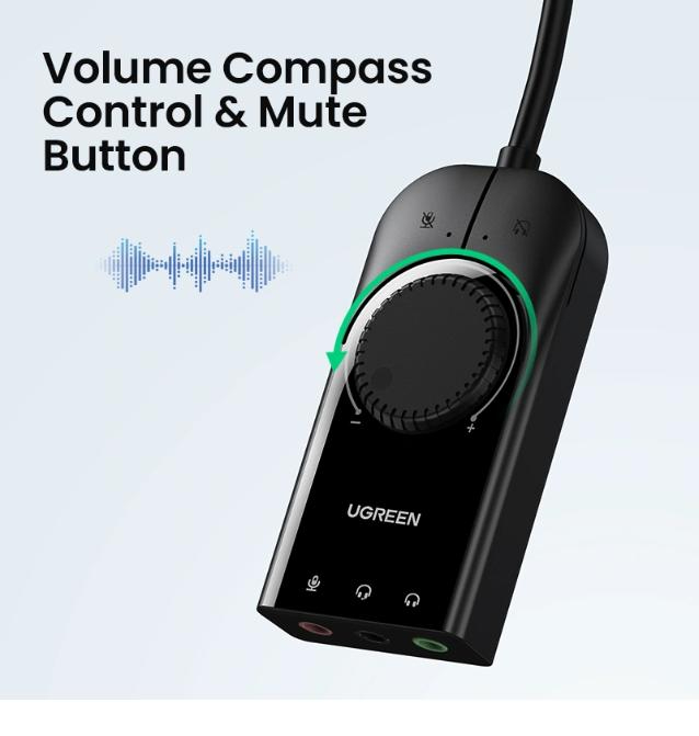UGREEN USB A to | 3*3.5mm