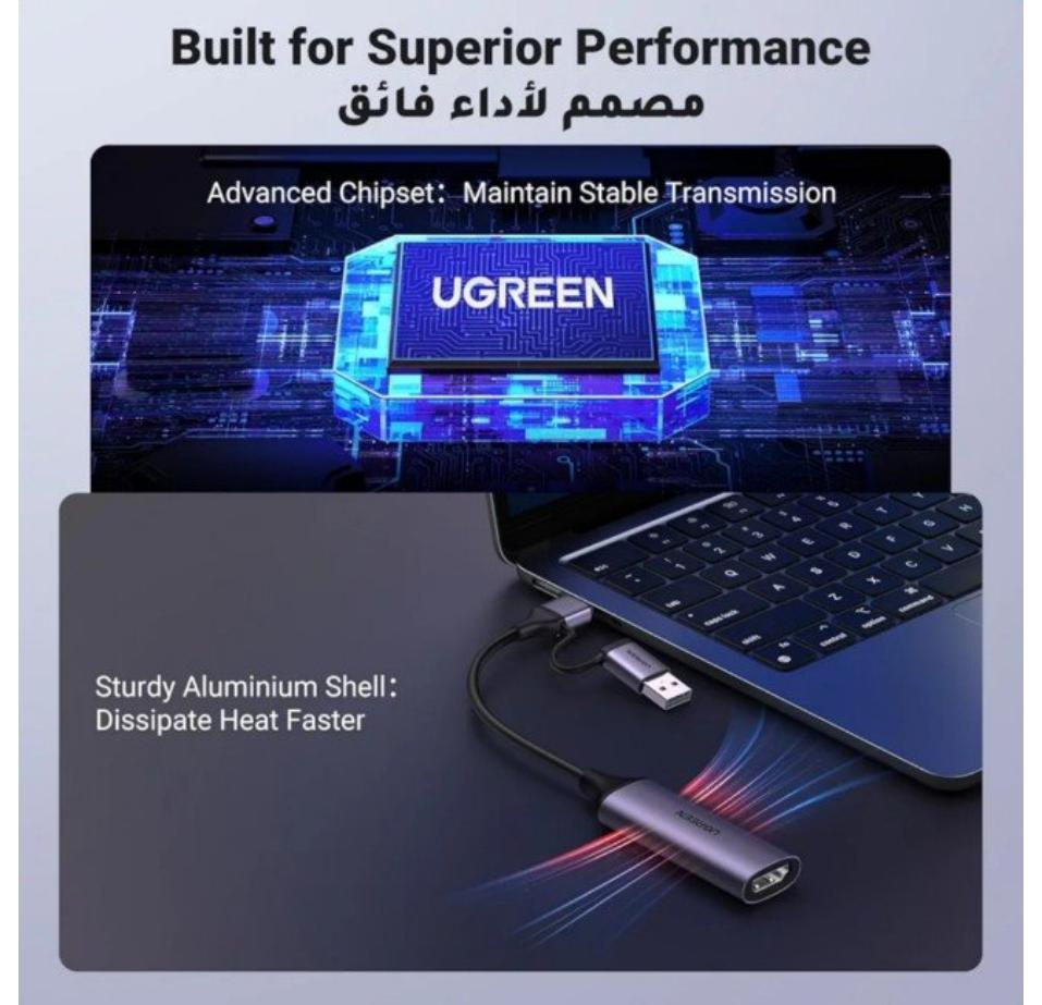 UGREEN HD USB Video Capture Card