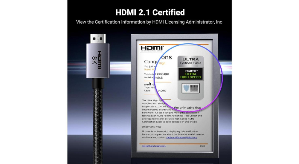 UGREEN HDMI 8K Cable 1m