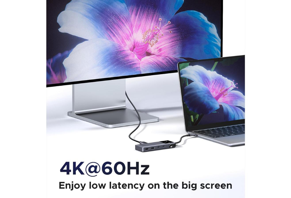 UGREEN 6 -In -1 UNO Docking Station- USB-C To | USB 3.2, PD, 100W, 2*USB