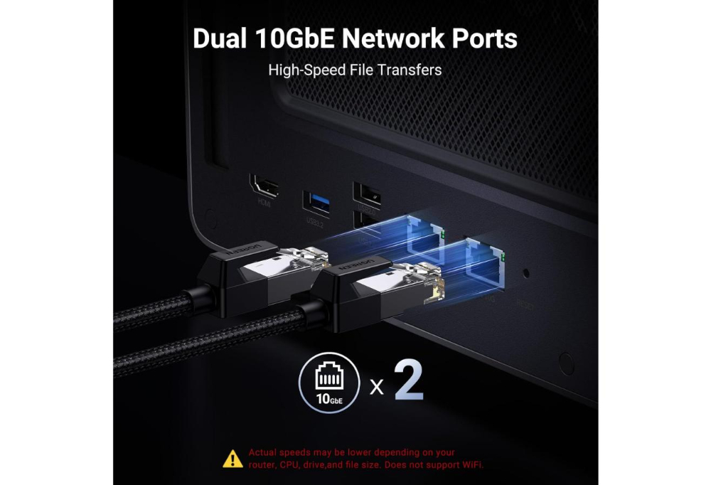 UGREEN DXP8800 Plus 8-Bay High performance desktop NAS | 8K, 2x10GbE, 2x M.2