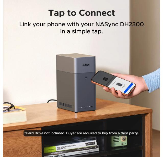 UGREEN 2-Bay Desktop NAS | 4K