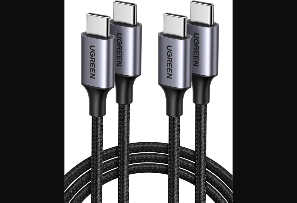 UGREEN USB-C to USB-C PD Fast Charging Cable 3A Max Black 1m