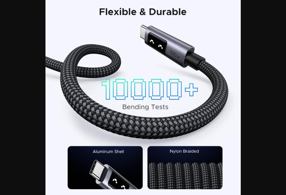 UGREEN Uno USB-C to USB-C PD Fast Charging Cable 3m