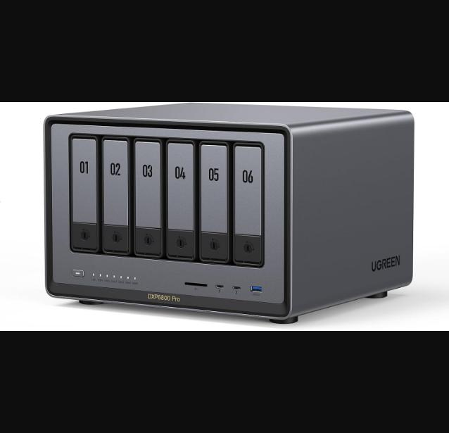 UGREEN CM752 DXP6800 Pro 6 BAY Desktop NAS Intel Pentium Gold 8505