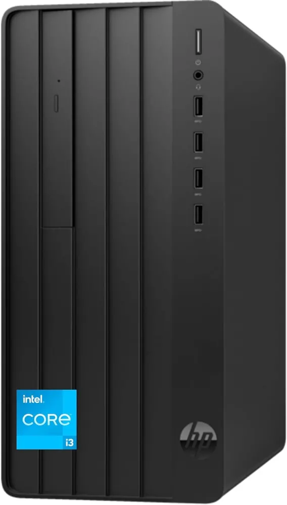 HP Pro Tower 290 G9 Desktop PC | 12th Gen Intel Core i3 | 8GB RAM | 512GB SSD