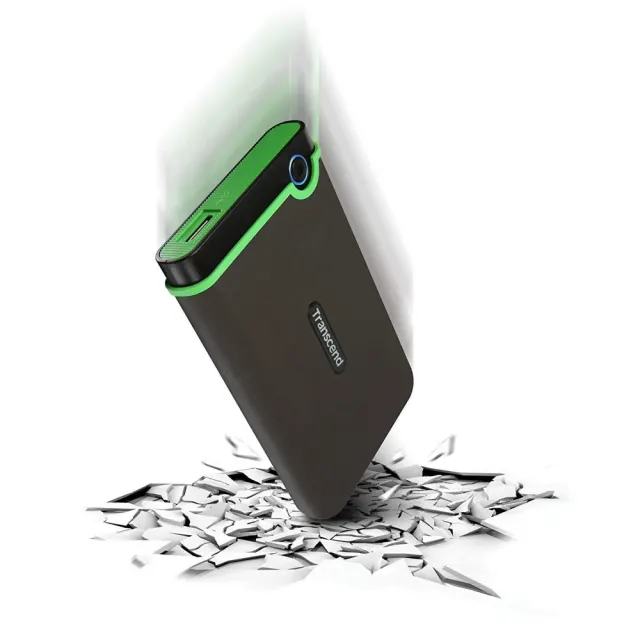 Transcend External Portable HDD 4TB USB 3.1, Iron Grey